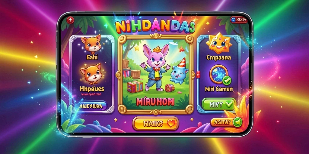 okjk - Gambar menggambarkan salah satu level permainan yang menantang.